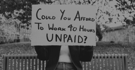 Nursing students launch campaign for paid placements