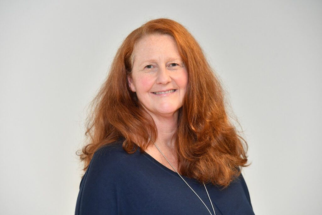 Portrait of Professor Jane McAdam, chair, Royal College of Podiatrists