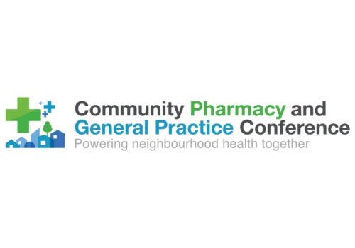 Community pharmacy GP event Cogora logo