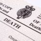 death certificate