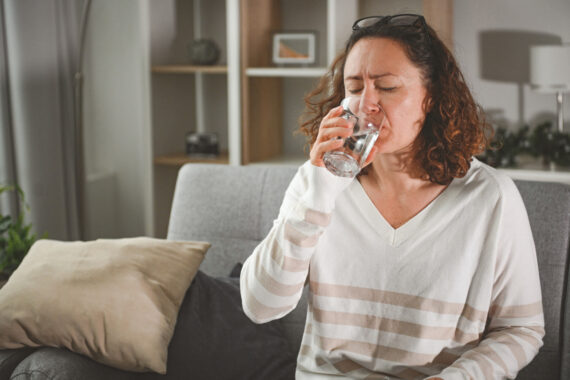How should you approach this case involving extreme thirst with a normal HbA1c?