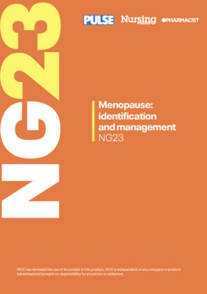 NICE Handbook: Menopause: identification and management