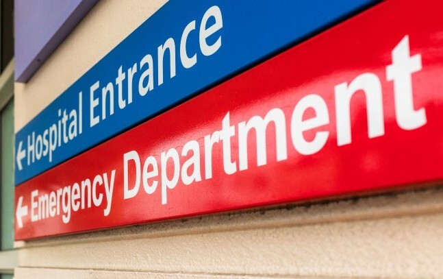 A&E sign