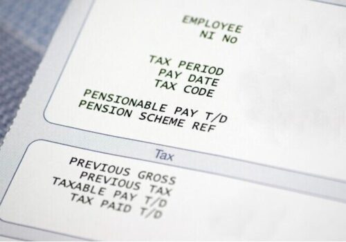 monthly pay slip