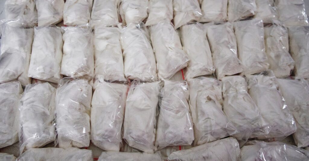 bags of cocaine