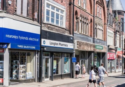 Pharmacy on the high street