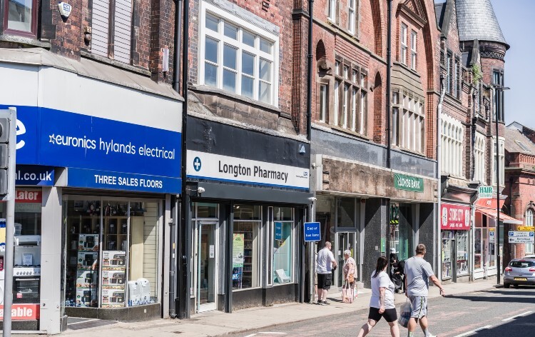 Pharmacy on the high street