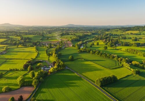 photo of Welsh countryside