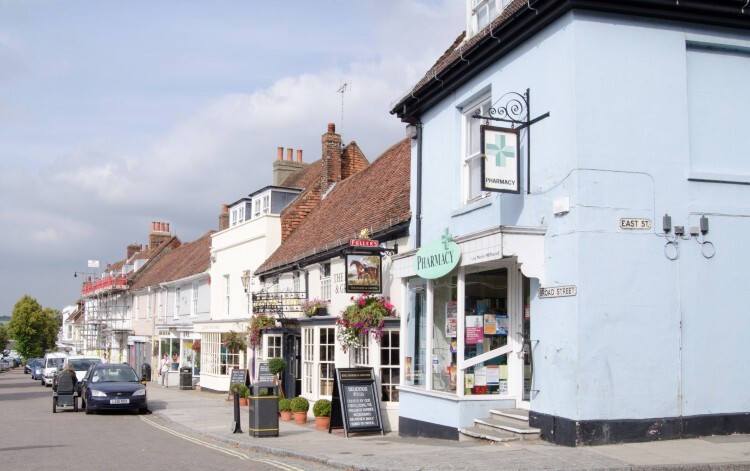 Rural pharmacy in Hampshire