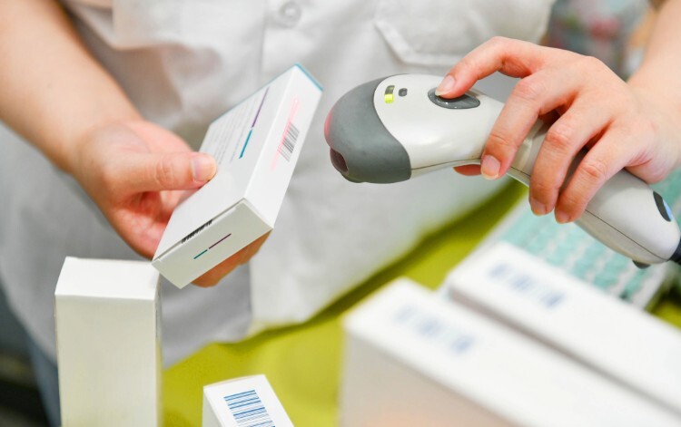 Scanning medicine barcode
