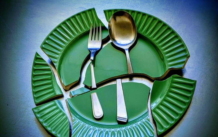 Eating disorder - stock photo