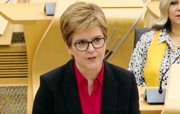 Nicola at FMQs