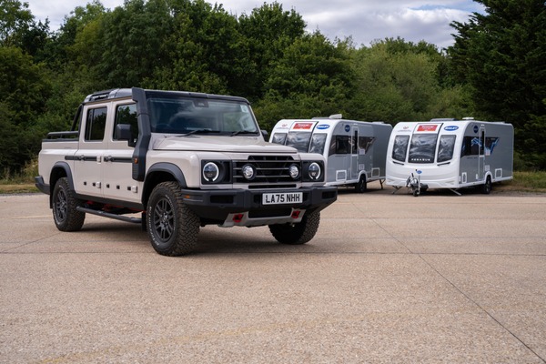 INEOS Grenadier Quartermaster, Camping & Motorhome Club's Pick-up Tow Car of The Year 2027