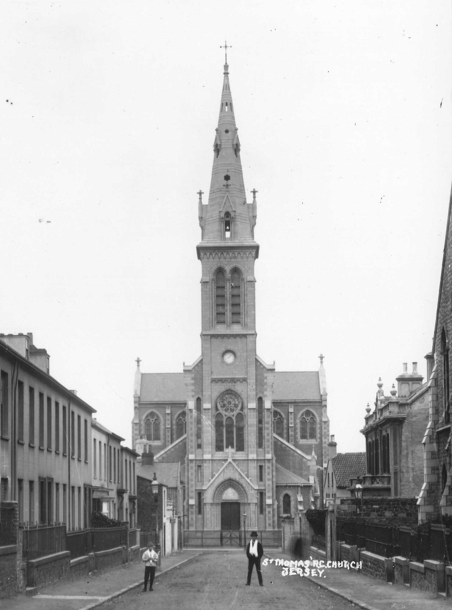St Thomas' Church was built in the 1880s for the Island's French Catholic community (Société Jersiaise)