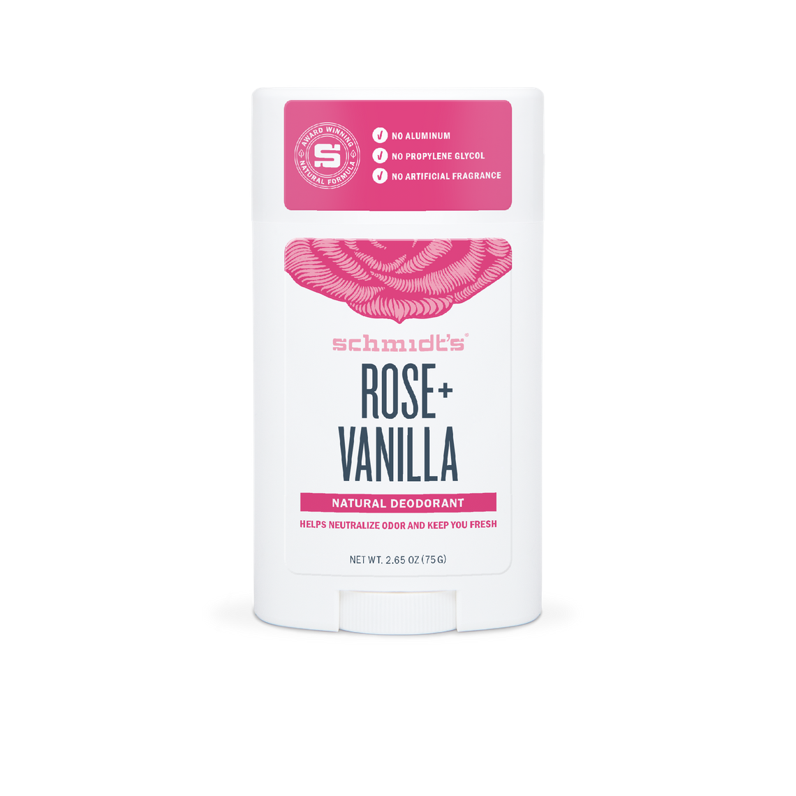 Schmidt's Rose + Vanilla - naturalny dezodorant w sztyfcie