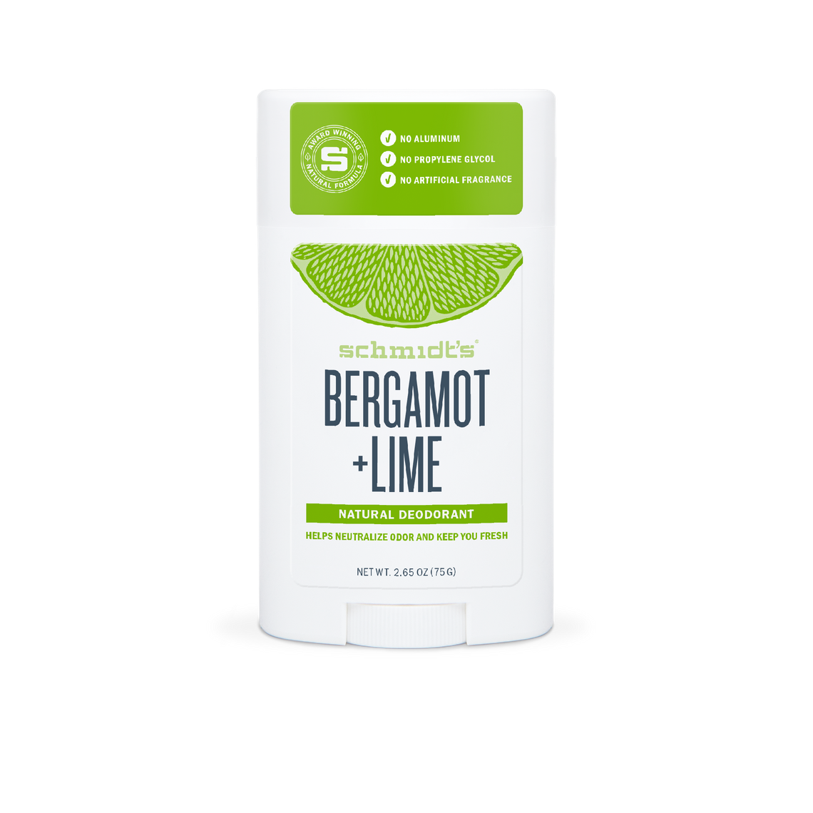 Schmidt's Bergamot + Lime - naturalny dezodorant w sztyfcie