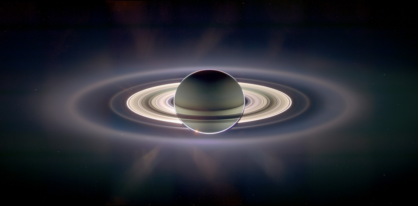 "A View of Earth from Saturn"