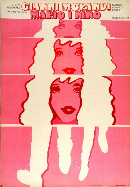 Jacek Neugebauer, plakat do filmu „Mario i Nino”, 1971 r.