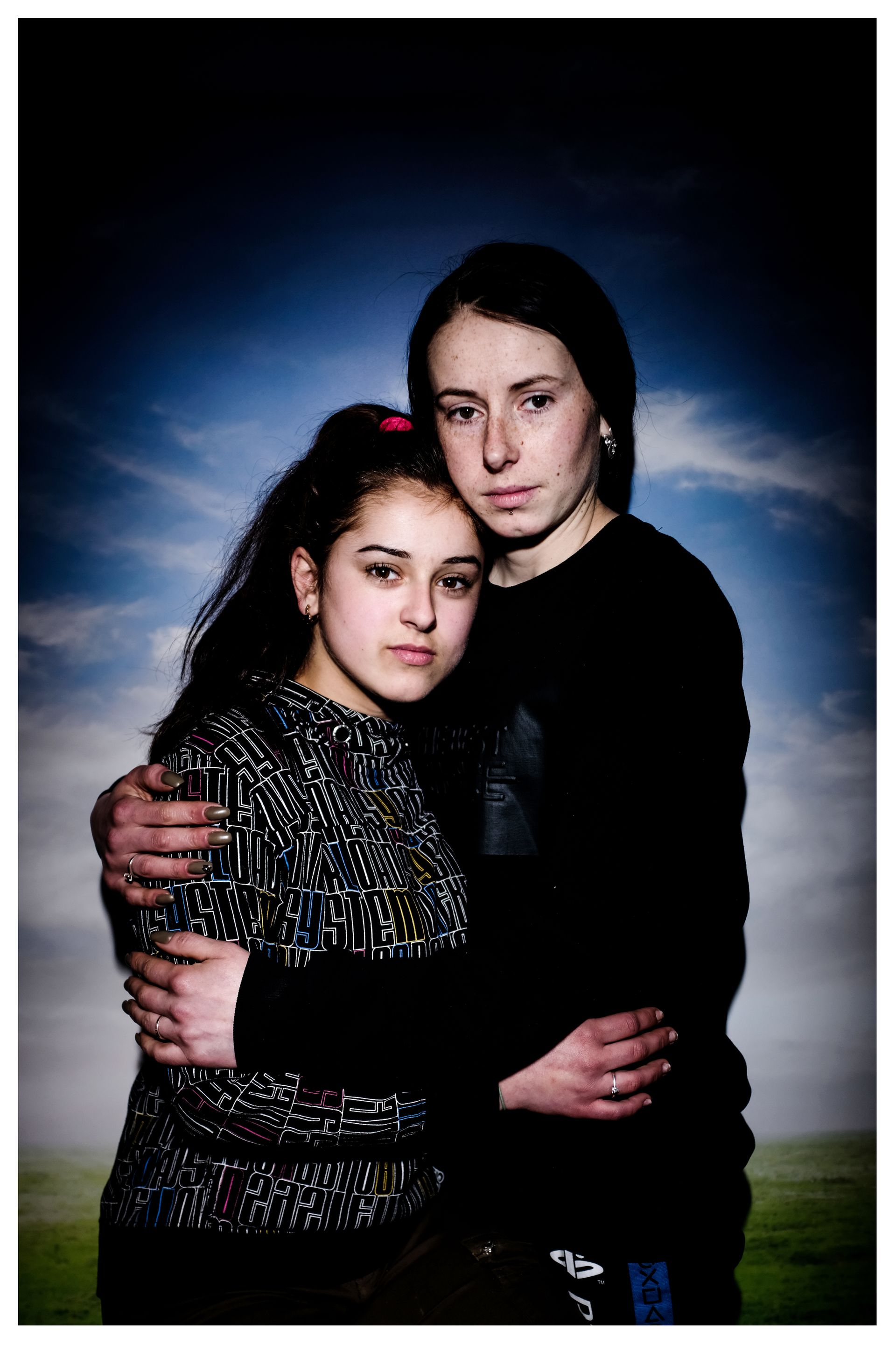 Maria (26 lat), Lida (16 lat), Iwano-Frankiwsk