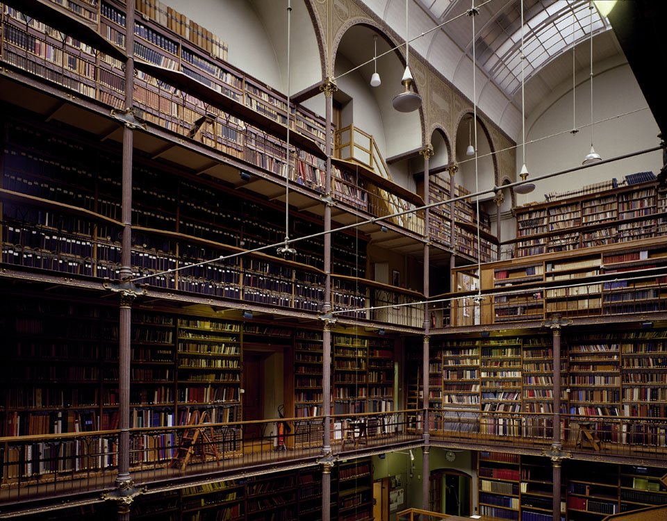 Rijksmuseum, Research Library, Amsterdam, Holandia