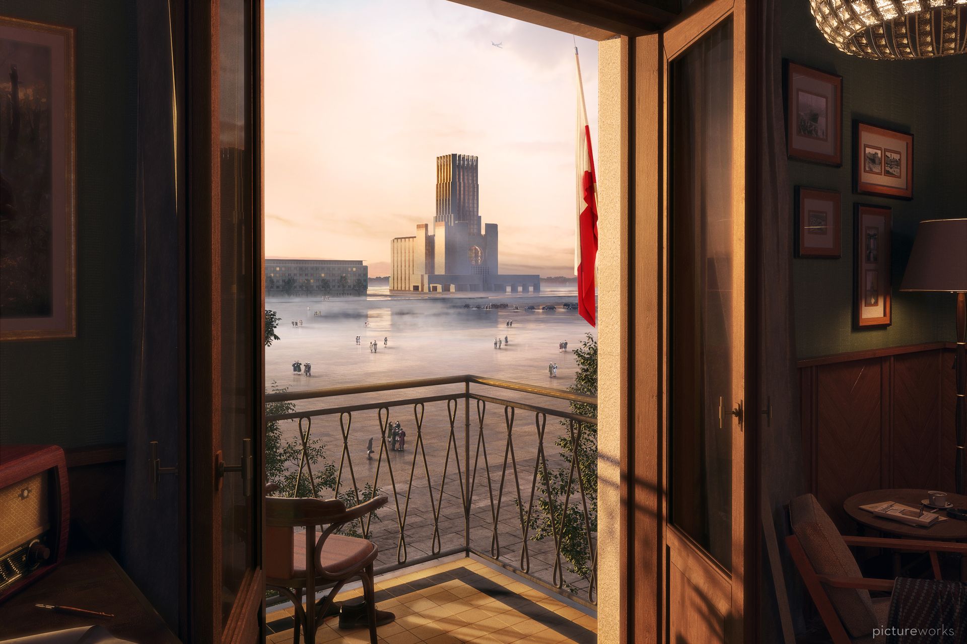 Wizualizacja Świątynii Opatrzności Bożej