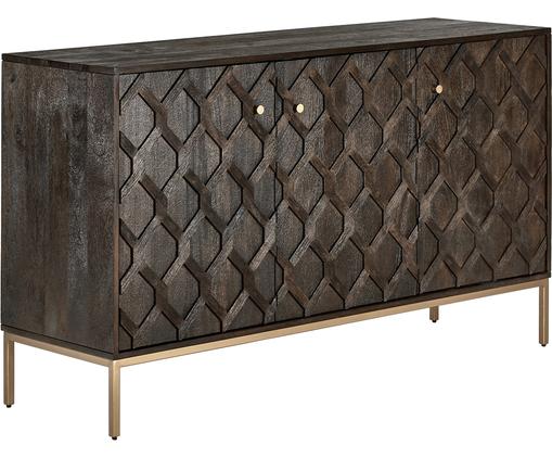 Komoda z litego drewna Clive