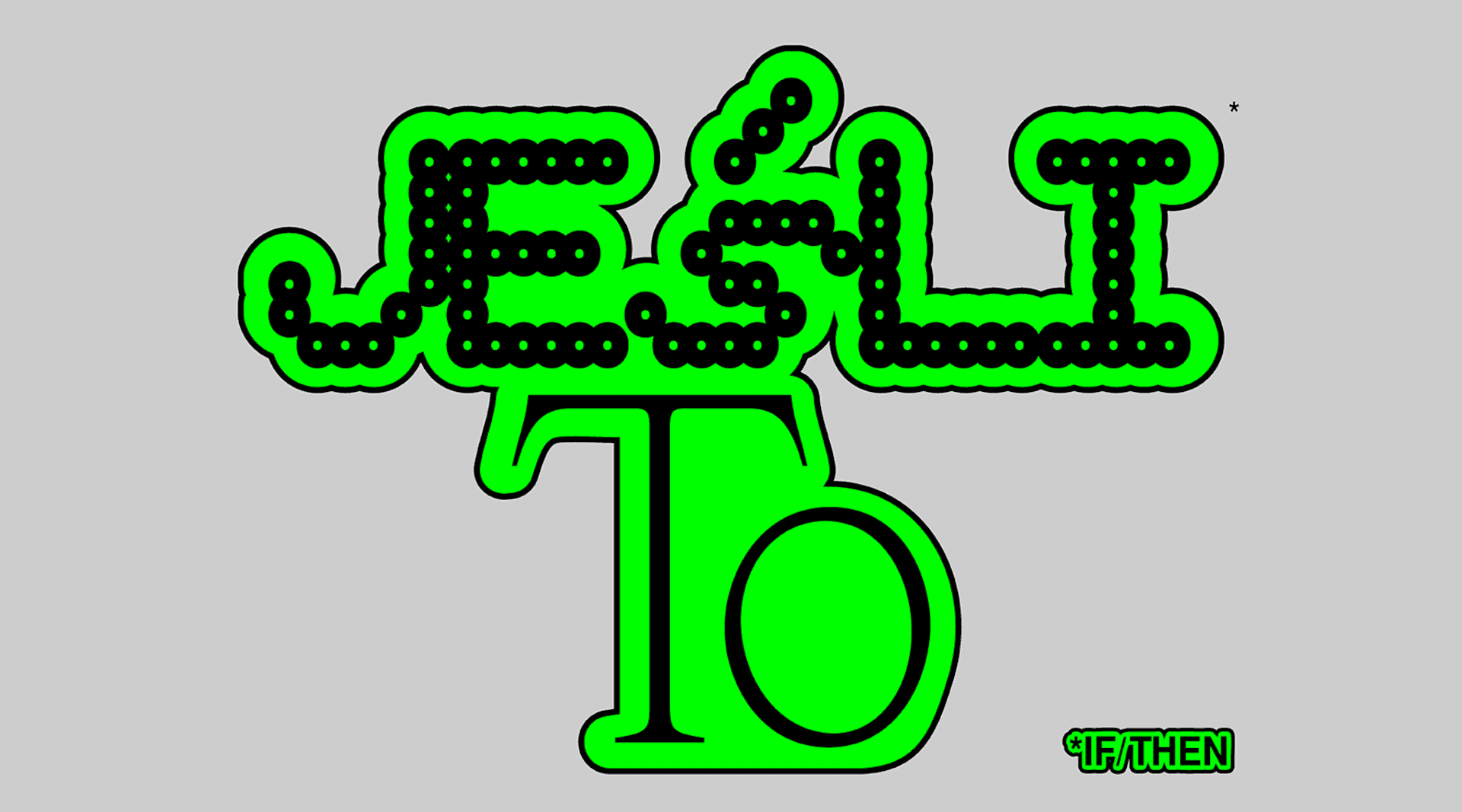 10. „JEŚLI/TO [IF/THEN]” w Centrum Sztuki Współczesnej Zamek Ujazdowski w Warszawie