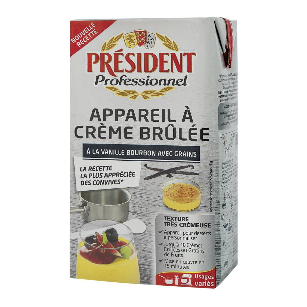 Président Professionnel Crème Brûlée 1l - Lactalis Professional DE
