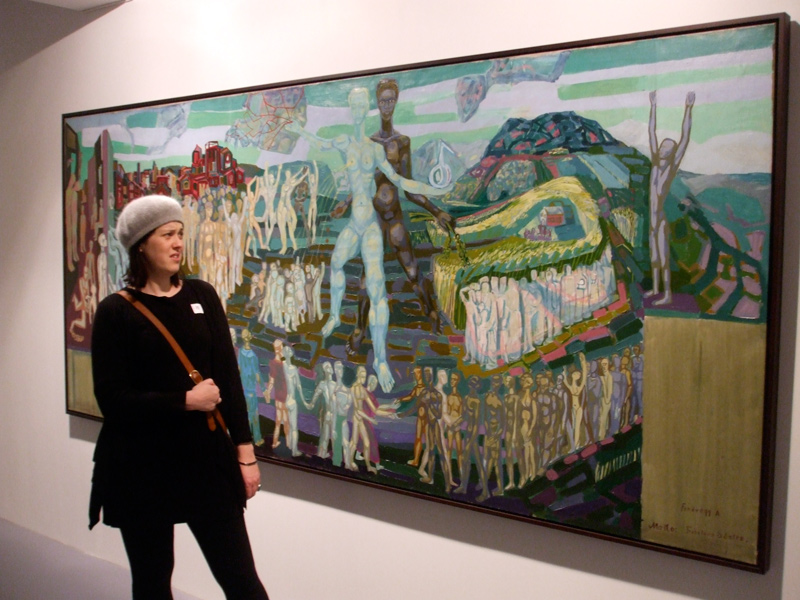 bergenwinter9 Nicola at Bergen Art Museum