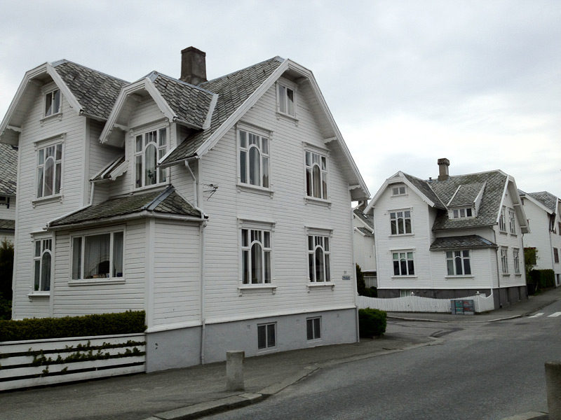 Wooden houses in Stavanger