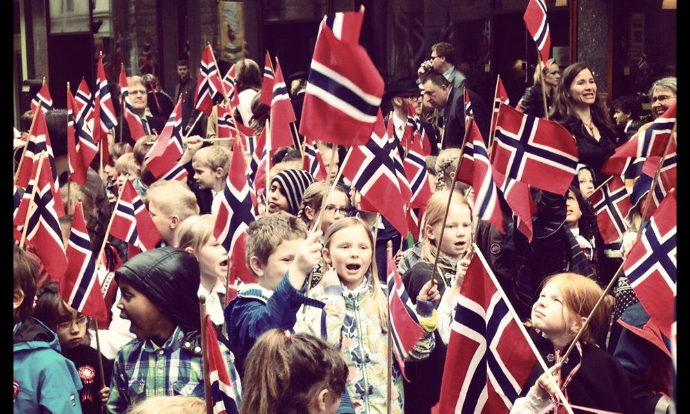 Instagram picture from 17th May in Oslo