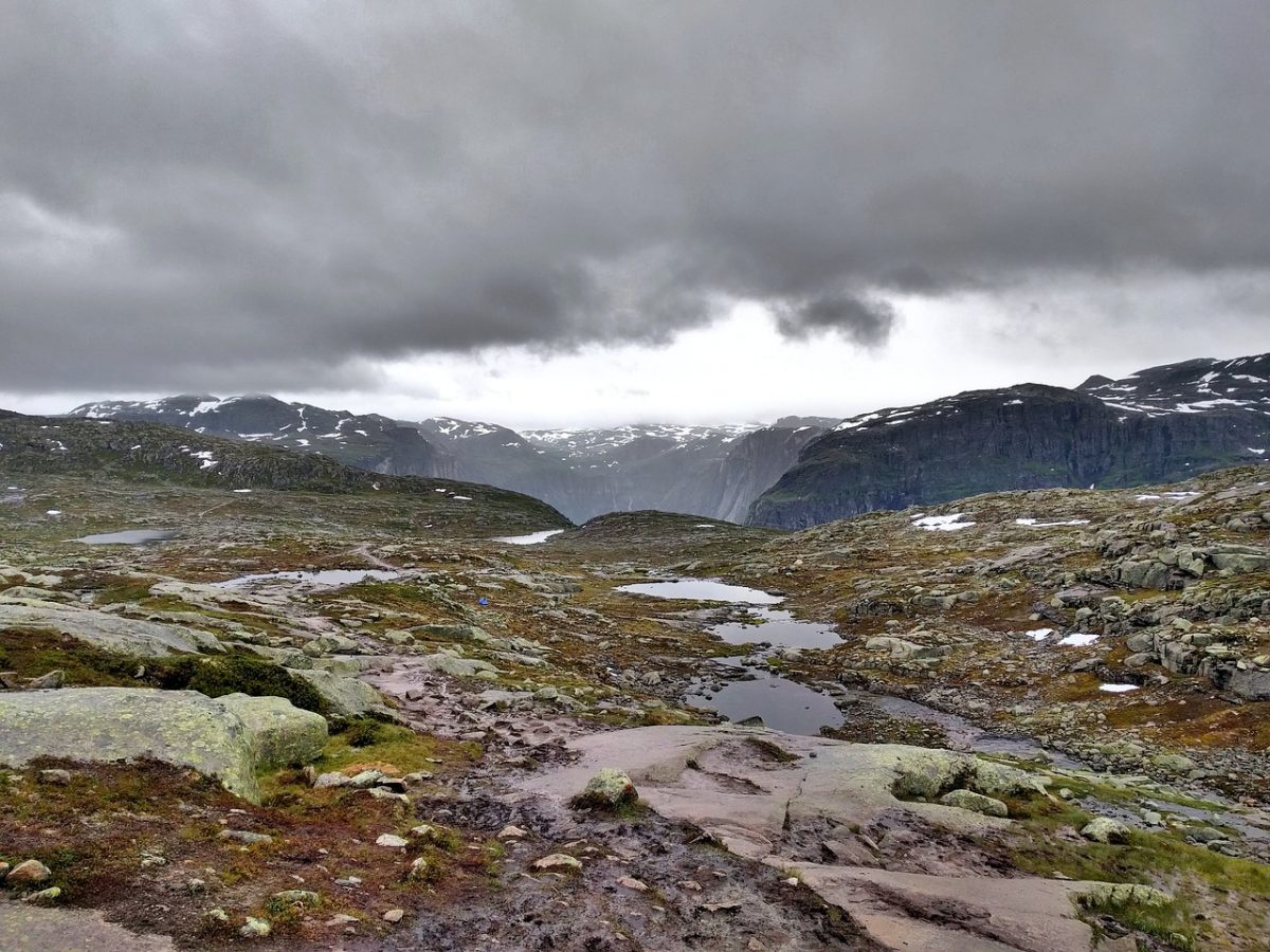 Hiking to Trolltunga