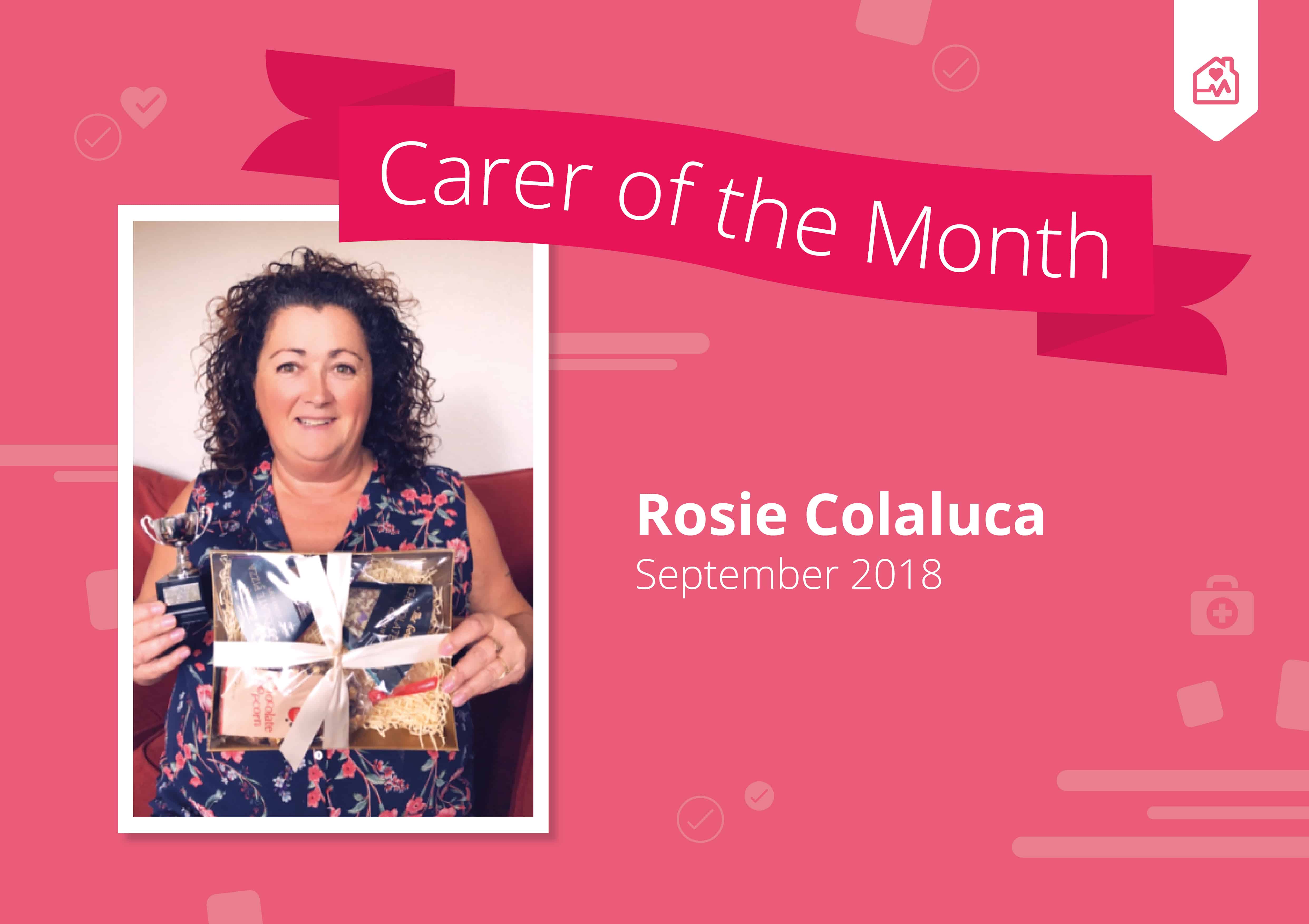 Carer of the month 2018 Debbie Jawo