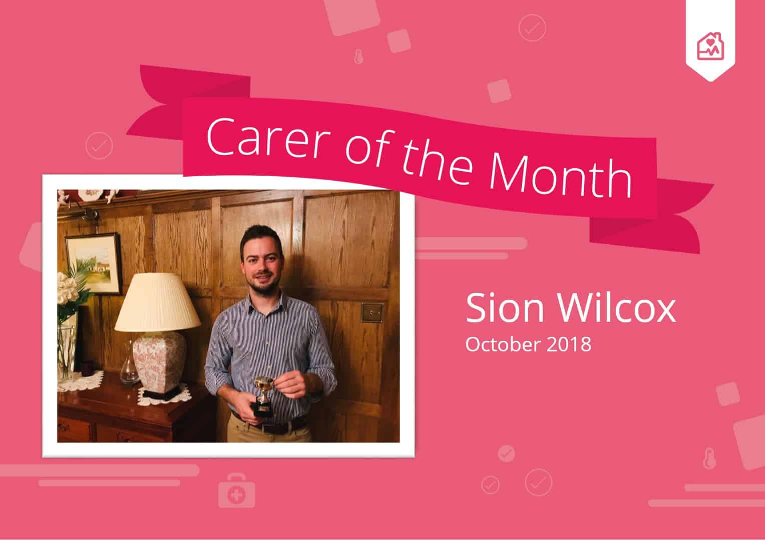 Carer of the month 2018 Debbie Jawo