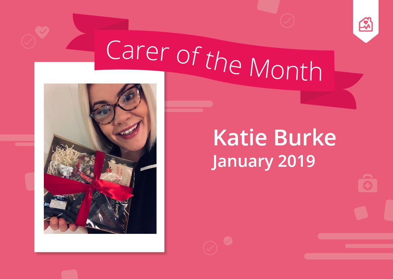 Carer of the month 2018 Debbie Jawo