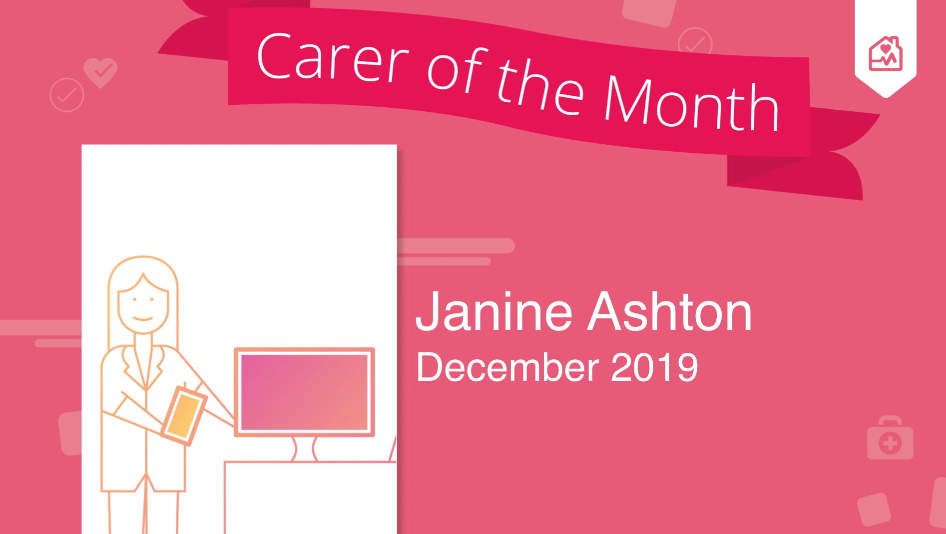 Carer of the month 2018 Debbie Jawo
