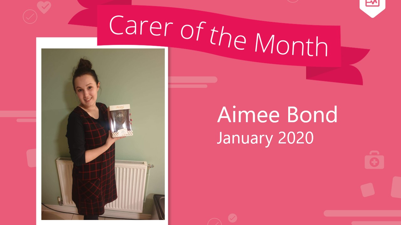 Carer of the month 2018 Debbie Jawo