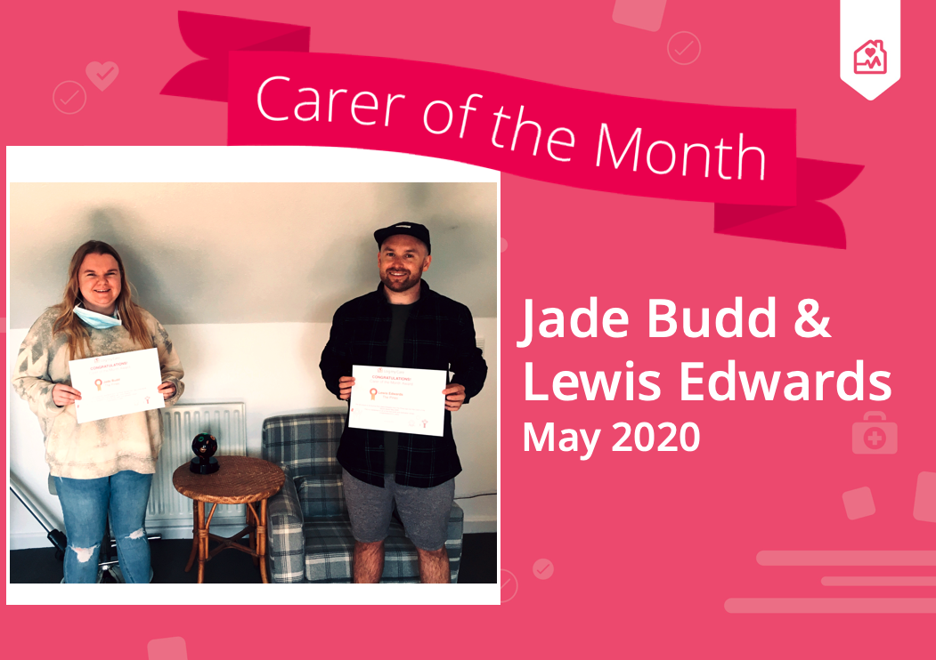 Carer of the month 2018 Debbie Jawo