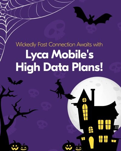 Lyca Mobile is offering double data on all SIM only deals this Halloween!