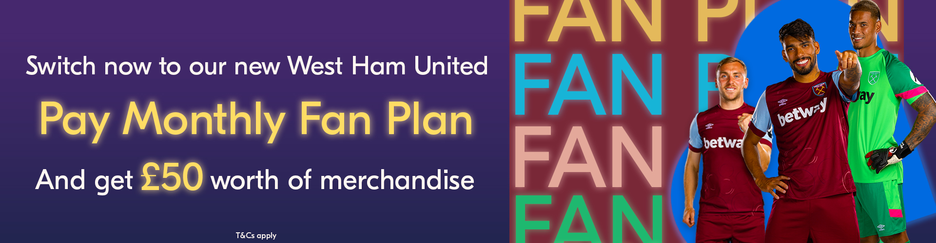 Unlimited Data, UK Minutes & EU Roaming Lyca Mobile West Ham United