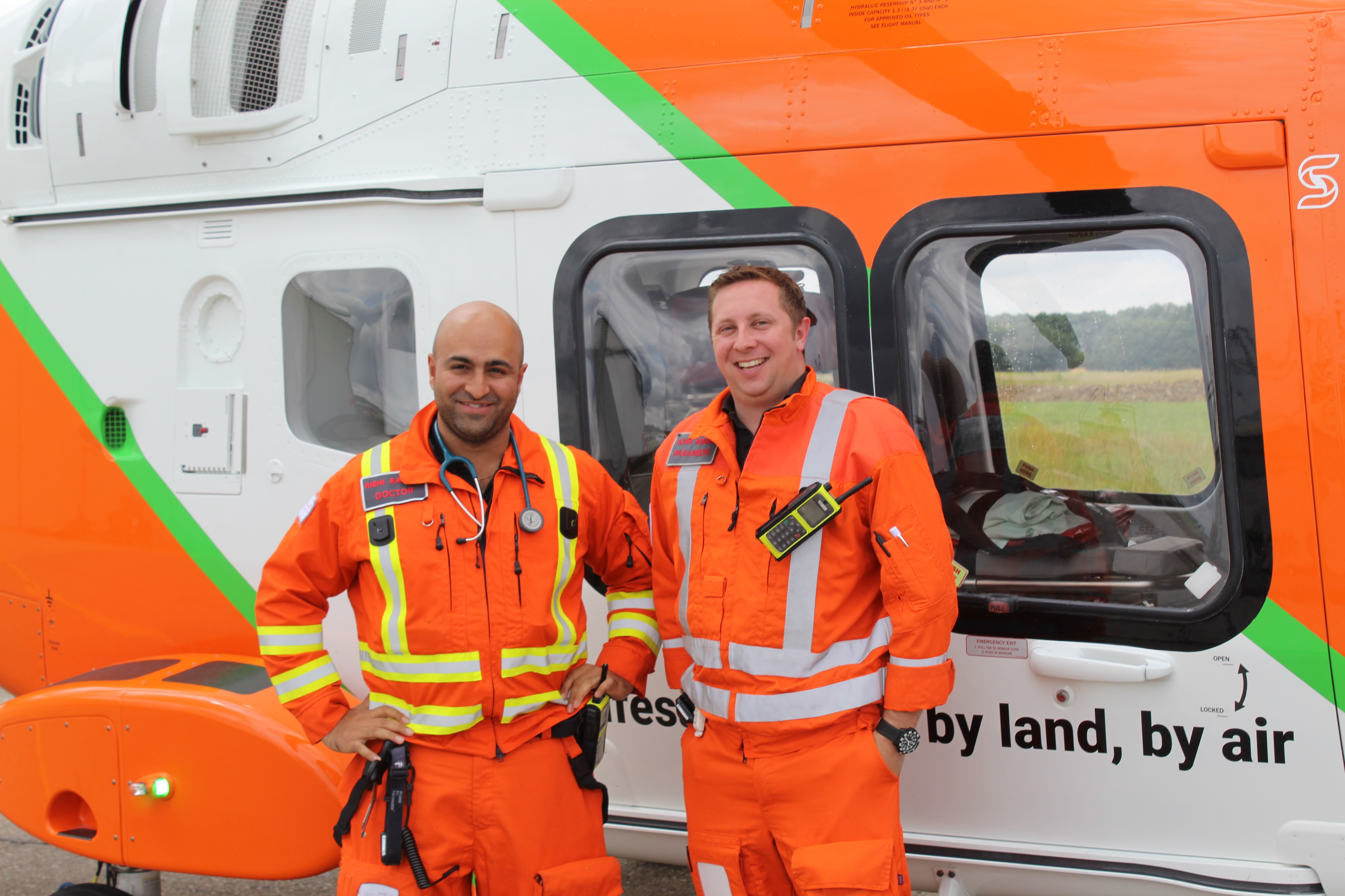 Doctor Rishi and Paramedic Ollie