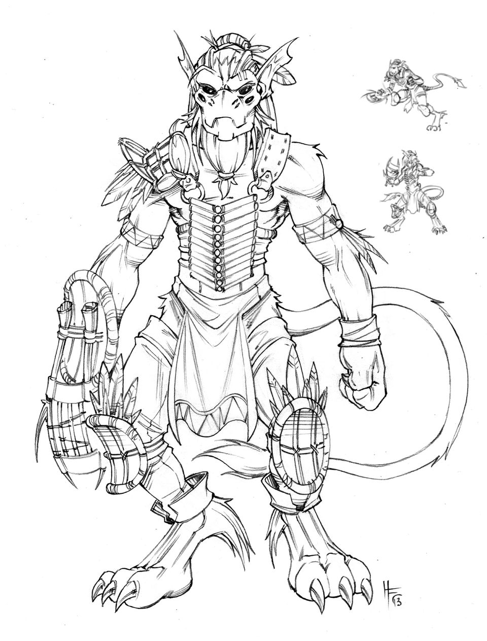 A'teo Adysi, "The Savage"