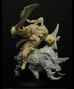 Krudger on Gore With 5 Attacks and Crushing Strength (2), the Orc Krudger is a brutal in combat