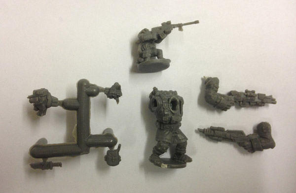 This bag contains another Goblin Sniper and a particularly well-armed Commando.