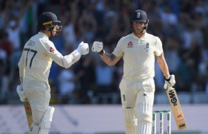 Jack Leach played his part in an epic partnership