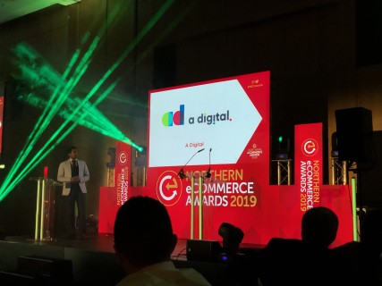 A Digital were finalists in the best food and drink ecommerce website category
