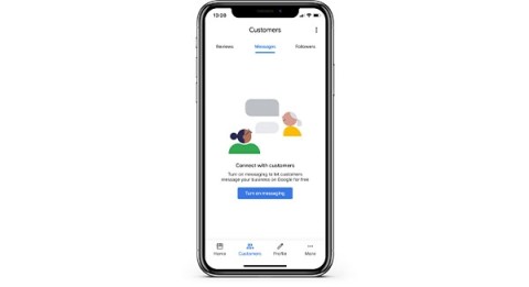 GMB messaging mobile app