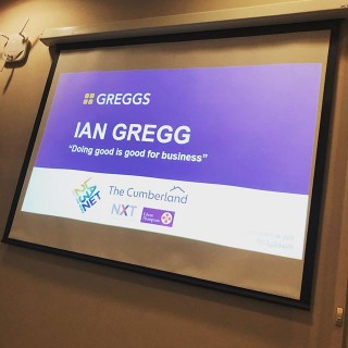 Wonderful to hear about the Greggs story from Ian Gregg last night. Inspiring to learn they give over 300,000 kids a decent breakfast every morning