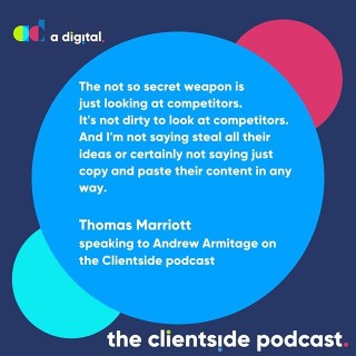 Want to know more secrets of SEO?Listen to the latest episode of our podcast.
Link in bio or search The Clientside Podcast on your favourite podcast outlet.