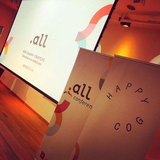Getting underway at day 2 of #dotall19 in Montreal and it’s presentation time! #craftcms #cms #headlesscms